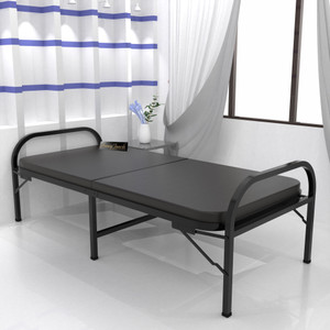 HoneyTouch Folding with Soft Mattress Top 3ft x 6ft Metal Single Bed