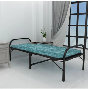 Metrobed Cushion folding bed Metal Single Bed, 40 cm x 60 cm (1.31 ft x 1.97 ft)