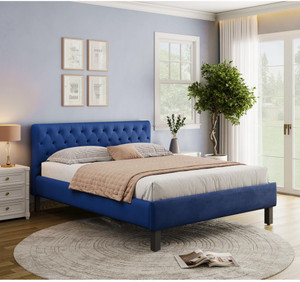 Wakefit Solis Solid Wood Queen Bed, 206 cm x 164 cm (6.76 ft x 5.38 ft)