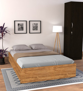 SPACEX Marvel Premium Engineered Wood Double Bed