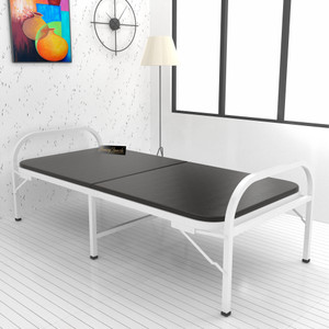 HoneyTouch Folding 3ft x 6ft with Mattress Metal Single Bed