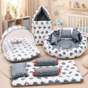 Fareto Cotton Baby Bed Sized Bedding Set