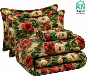 KARIDH Cotton Double King Sized Bedding Set