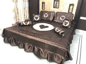 kayplus designs Satin Double King Sized Bedding Set