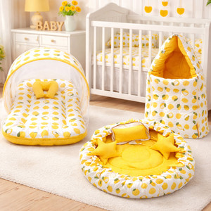 Miss & Chief by Flipkart Cotton Baby Bed Sized Bedding Set