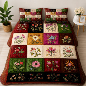 VELVE8 King Polycotton 320 TC Summer Bedsheet with 2 Pillow Covers - Image 5