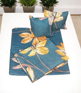 HOMYBEES Microfiber King Flat 220 TC Floral Bedsheet
