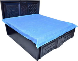 Regain matress cover 230 TC PVC Double Solid Flat Bedsheet