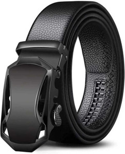 NEXTBELT Men Casual, Evening, Formal, Party Black Artificial Leather Belt