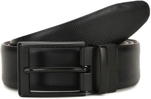 Teakwood Men Casual Black, Brown Genuine Leather Reversible Belt