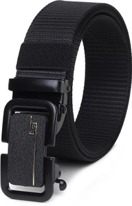 PROVOGUE Men Formal, Casual, Formal, Party Black Nylon Belt