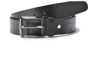 WOODLAND Men Casual Brown Genuine Leather Belt