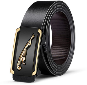 WARCKS Men Formal, Casual, Evening, Party Black Artificial Leather, Texas Leatherite Belt