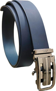 GIL पुरुषों के लिए फॉर्मल, कैज़ुअल, पार्टी नीला जेन्यूइन लेदर बेल्ट