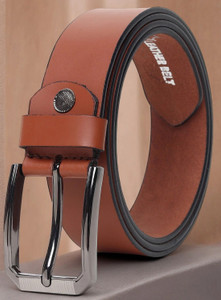 KILLER Men Tan Leather Belt - Image 5