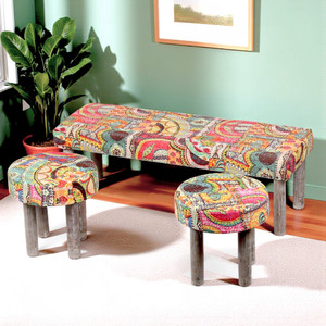 Ikiriya Asteria Sheesham Wood Parisian Solid Wood 5 Seater