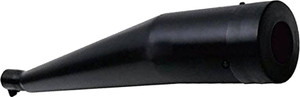WORDZ Cobra silencer Glasswool Black Exhaust Royal Enfield Classic 350 फुल इग्ज़ॉस्ट सिस्टम