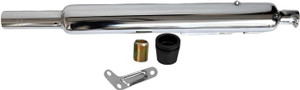 EAZ Long Punjab Silencer for Royal Enfield Classic 350, Classic, Classic Desert Storm, Electra 350 स्लिप-ऑन इग्ज़ॉस्ट सिस्टम