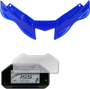 Vagary Blue Winglet With Screen Protector for Yamaha R15 V4/ R15M Bike Fairing Kit