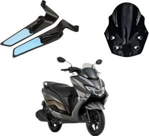 Burgman Visor With Mirror SUZUKI BURGMAN FOR V1,V2 ,EX BRACKET