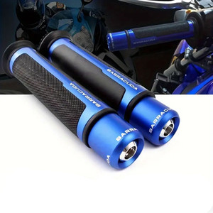 Vagary Barracuda Handle Grip with Metal Handlebar Ends (Blue) - Image 6