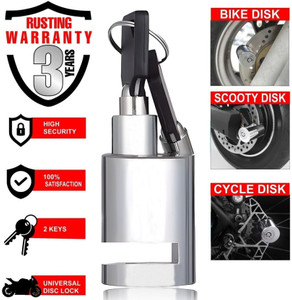 AMIRIDE 5 ITEM Bike Safety Mini Anti-Theft Stainless Steel Disc Brake Lock Waterproof Cable Lock