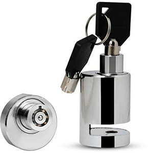 ASESOMECREATION Heavy Stainless Steel Disc Break Security Lock Disc ...