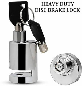 Qnjl Universal Bike Disc Brake Lock Set Bike Safety Mini Anti-Theft Stainless Steel Disc Brake Lock Waterproof Disc Lock