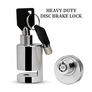 Qnjl Universal Bike Disc Brake Lock Set Bike Safety Mini Anti-Theft Stainless Steel Disc Brake Lock Waterproof Disc Lock