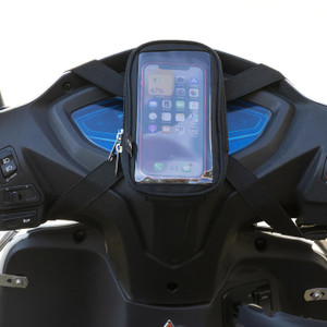Yumin Mobile Holder Pouch Bag for Scooty Activa Jupiter Ola All Scooter 7 Inch Bike Mobile Holder