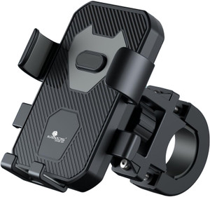 क्रेटोस Bike Mobile Holder | Handlebar Mount | Shockproof Grip | 360� Rotation बाइक मोबाइल होल्डर