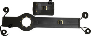 G-GANRAZO Leather Motorcycle Tank Strap with Pouch - Image 1