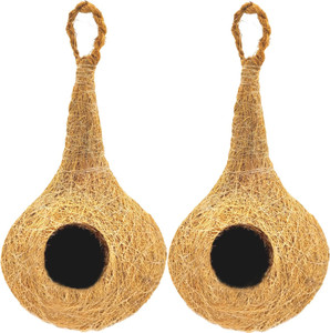 LIVEONCE NATURAL BIRD NEST FOR ALL BIRDS AND SQUIRREL Bird House
