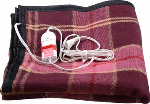 Comfort Solid Single Electric Blanket for  Heavy Winter