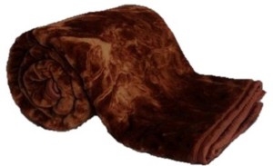 N Decor Floral Single Mink Blanket for  Heavy Winter