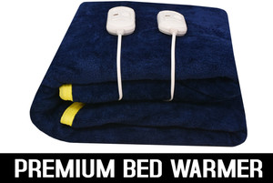 ARCOVA HOME Solid Double Electric Blanket for  Heavy Winter