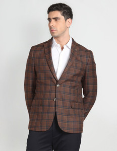 ARROW Self Design Single Breasted Festive & Wedding Men Blazer