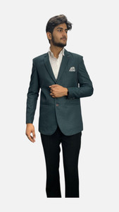 gargian master cut Checkered Single Breasted Formal, Party Men Blazer