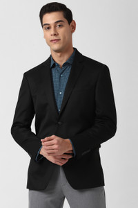 PETER ENGLAND Solid Single Breasted Formal Men Blazer