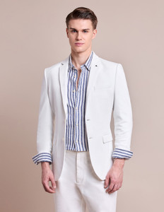 ARROW Solid Single Breasted Casual Men Blazer