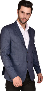 PRINT CULTR Solid Single Breasted Festive & Wedding Men Blazer
