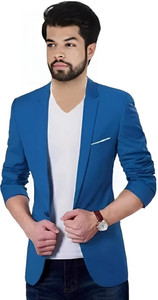 HUMJOLI MENS WEAR Solid Single Breasted Casual, Formal, Party, Festive & Wedding Men Blazer