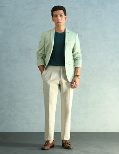 ARROW Solid Single Breasted Formal Men Blazer