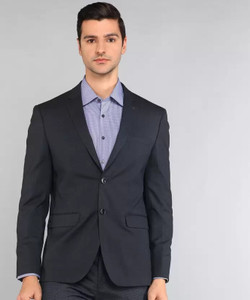 ATF Solid Single Breasted Casual Men Blazer