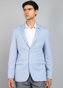 PARK AVENUE Solid Single Breasted Formal Men Blazer