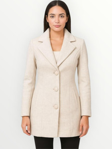 Pepzo Solid Double Breasted Casual Women Blazer