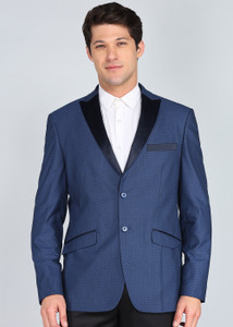 PETER ENGLAND Striped Tuxedo Style Formal Men Blazer