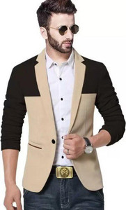 HUMJOLI MENS WEAR Solid Single Breasted Casual, Formal, Festive & Wedding Men Blazer