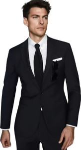 Darbar In Solid Single Breasted Formal, Festive & Wedding Men Blazer