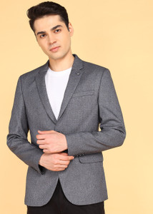 KILLER Solid Single Breasted Casual Men Blazer